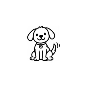 Adesivo Família - Cachorro